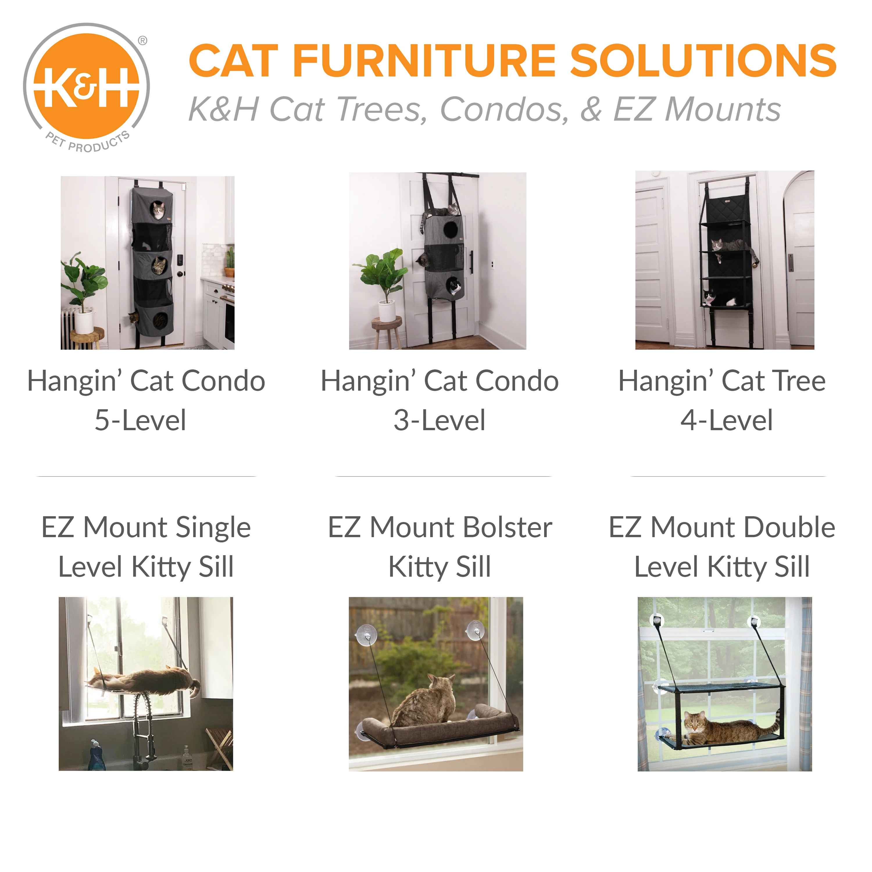 K&H Hangin' Cat Tree - 4 Story - Image 6