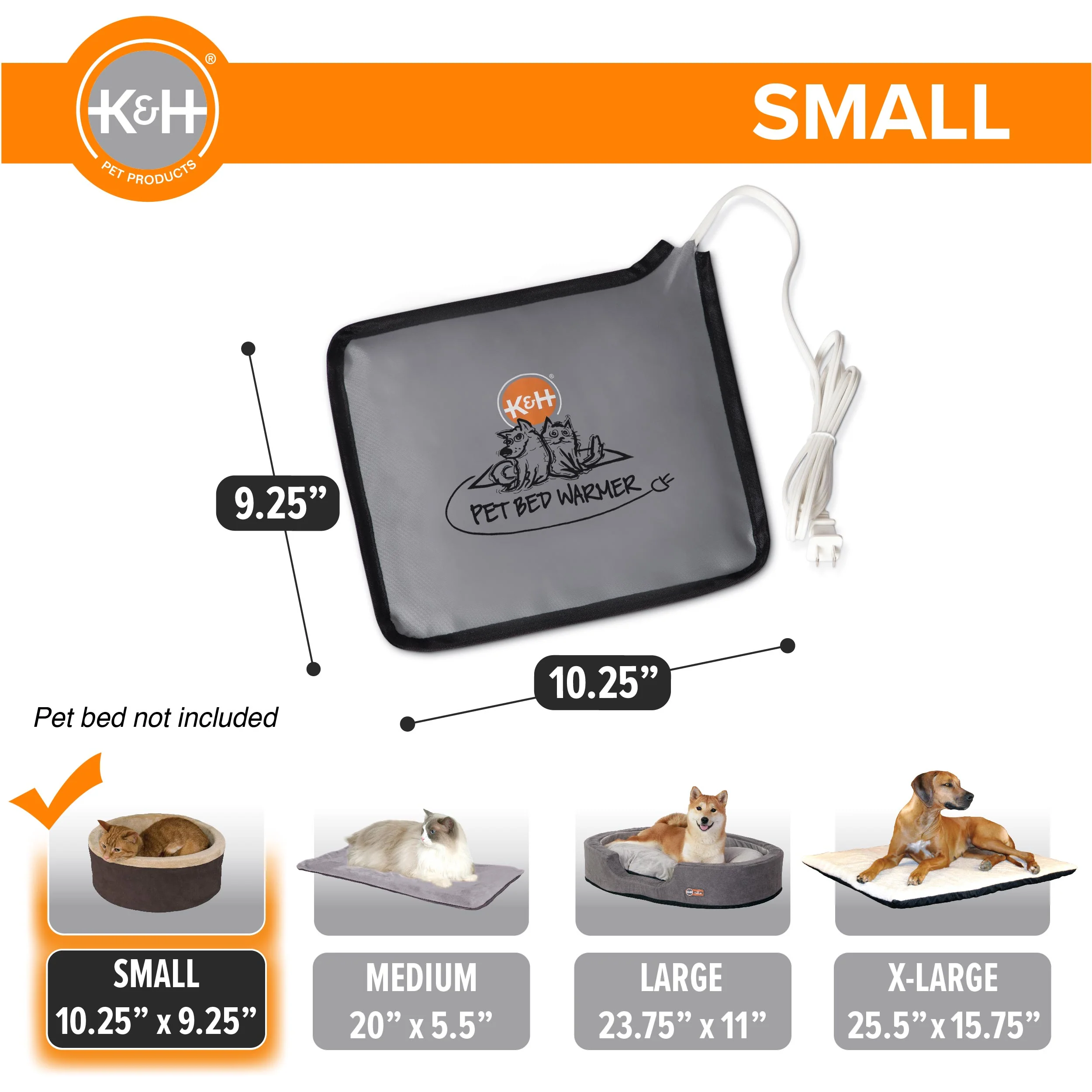 K&H Pet Bed Warmer - Gray - Image 6