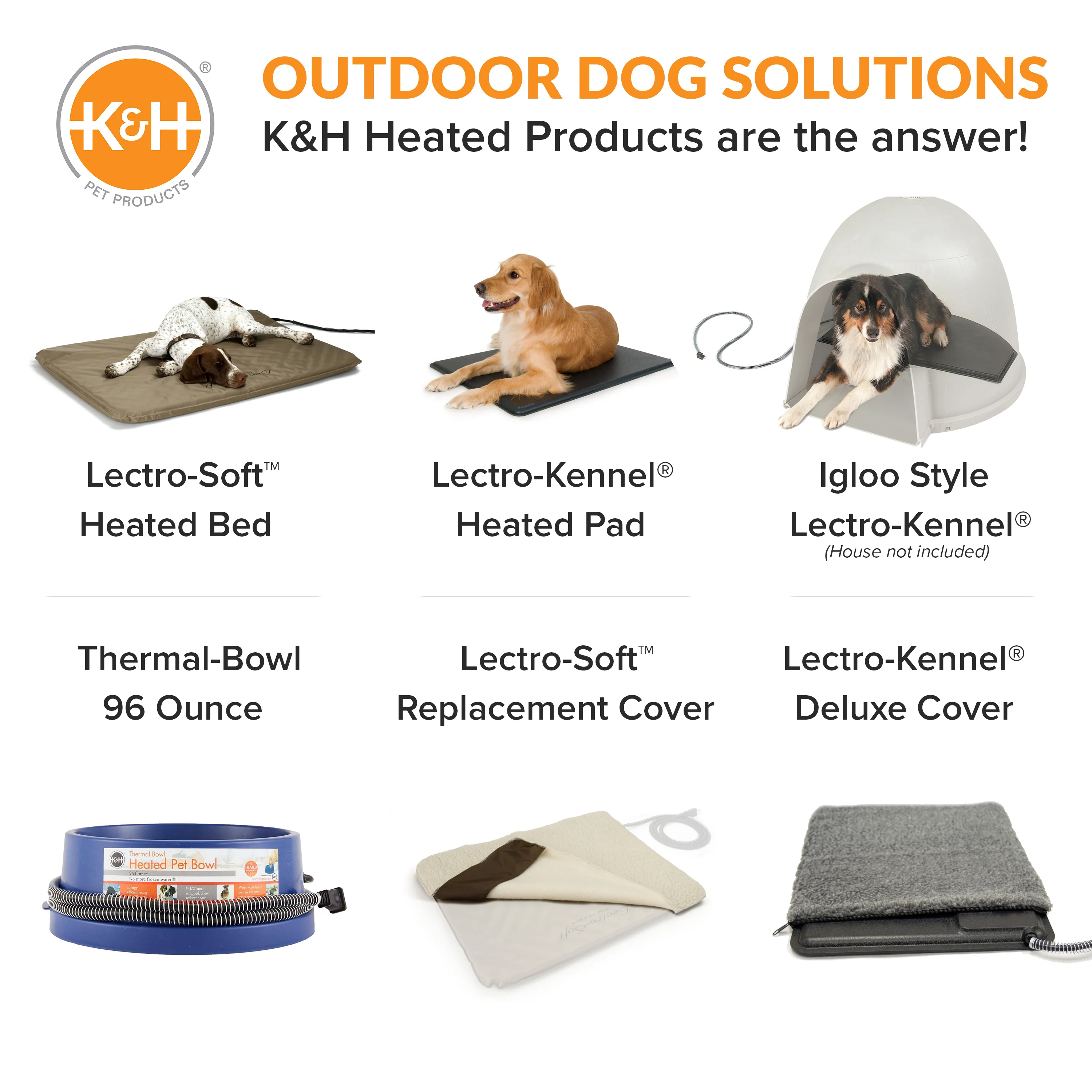 K&H Thermal-Bowl Heated Outdoor Water Bowl - Image 14