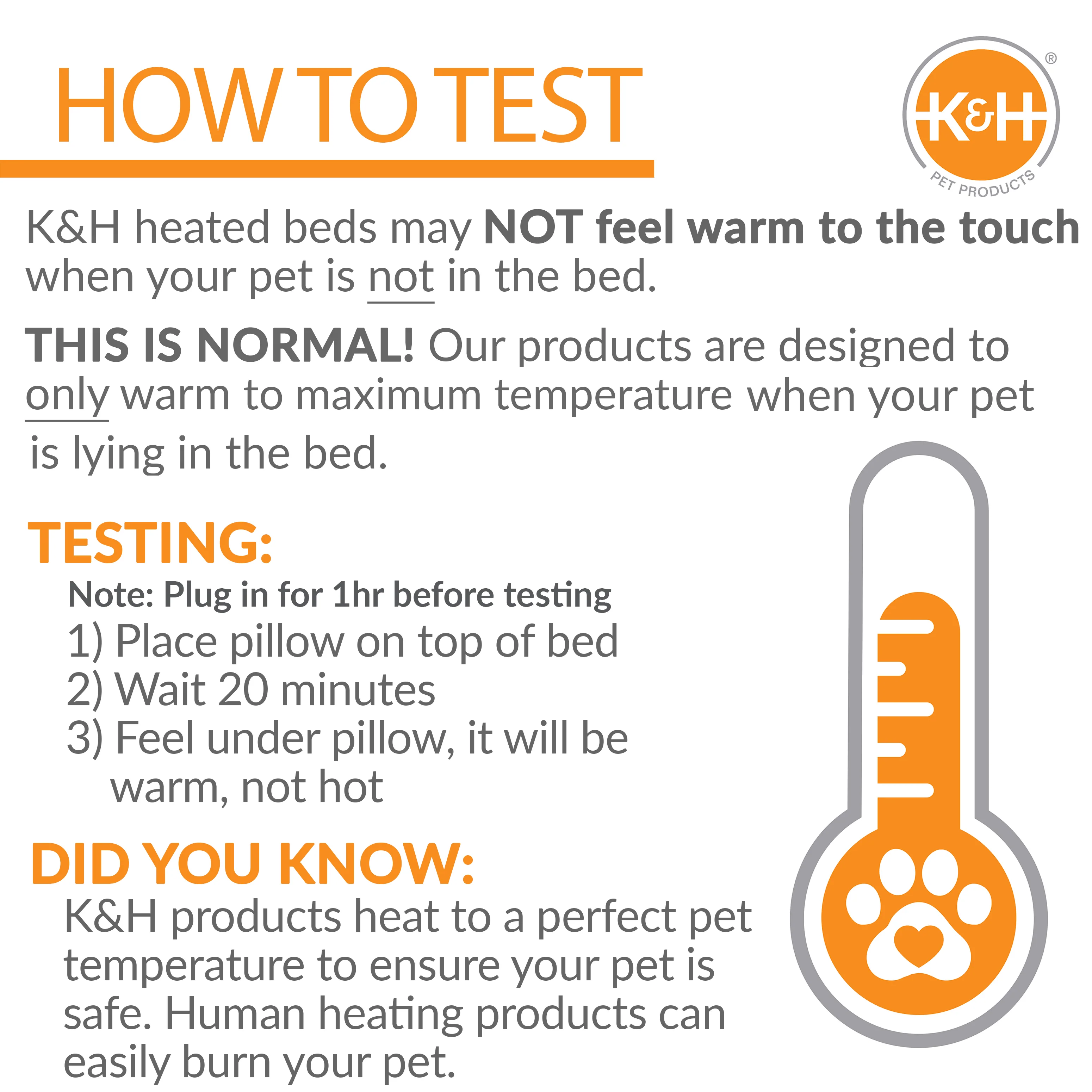 K&H Amazin' Thermo-Kitty Pad Heated Cat Bed - Image 5